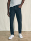 Organic Cotton Slim Straight Denim (30" Inseam) - Black Smoke Wash