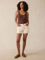 Organic Cotton Denim Short - White Sand Wash