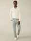 Sunwashed Sweater Polo - White Shell