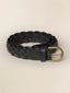Women's Braided Belt - Black