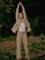 Slim Straight Sunwashed Denim - Olive Haze Wash