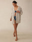 Rip Tide Coverup - Sandy Mixed Stripe