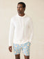 Washed Cotton Slub Hoodie (Tall) - White