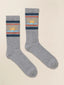 Sun And Waves™ Sock - New Grey