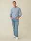 Movement™ Crewneck Sweater - Coastal Shore Stripe