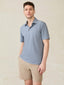 Short-Sleeve Movement™ Polo Shirt - Azure Beach Stripe