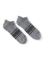Surf Stripe Ankle Sock - Heather Grey
