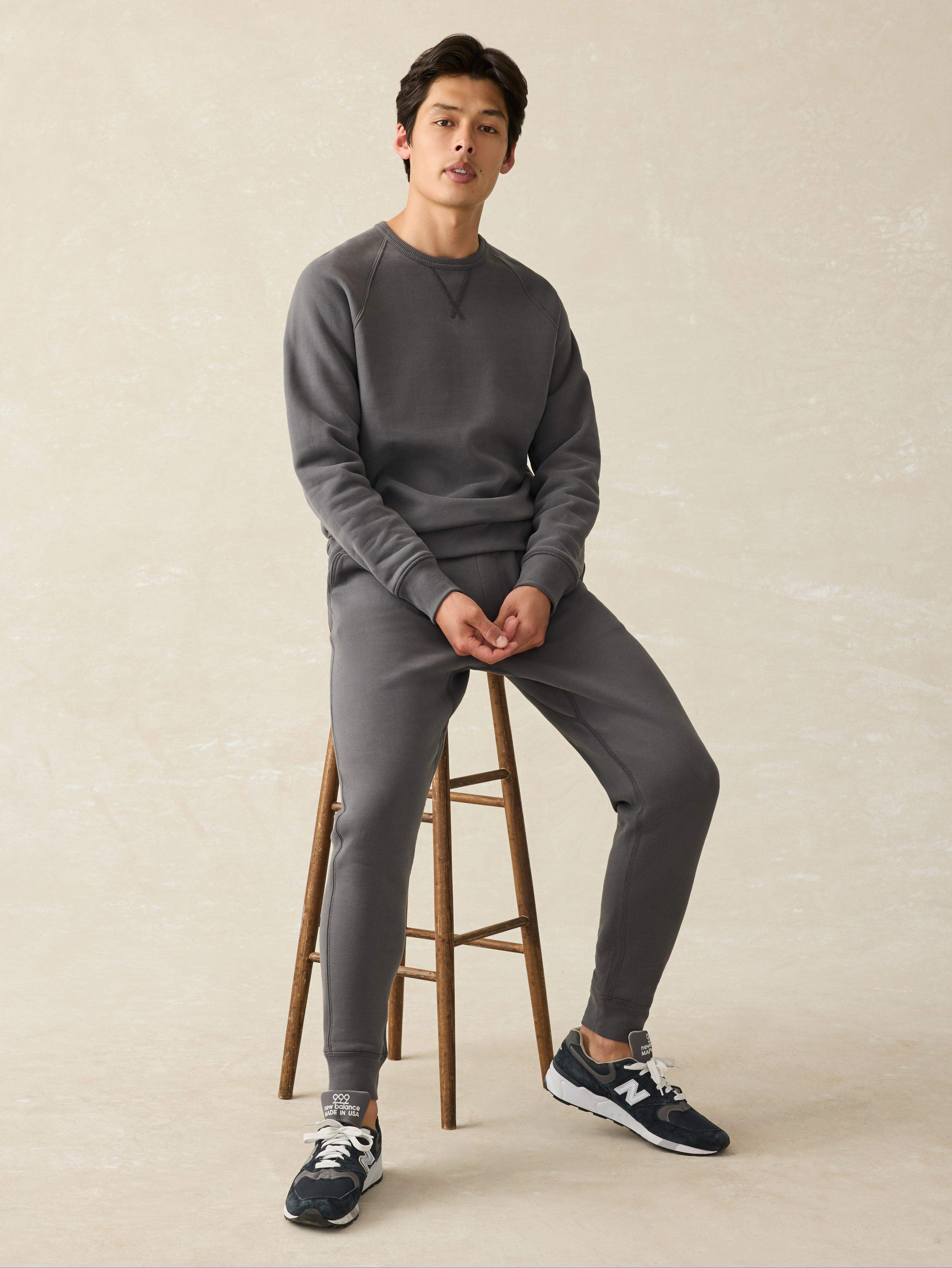High Standard Fleece Crewneck - Mountain Black Secondary image