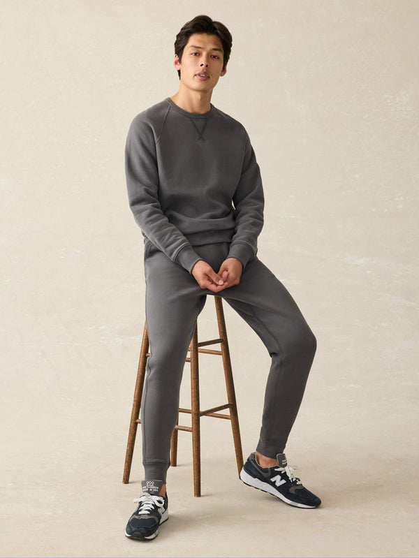 High Standard Fleece Crewneck - Mountain Black