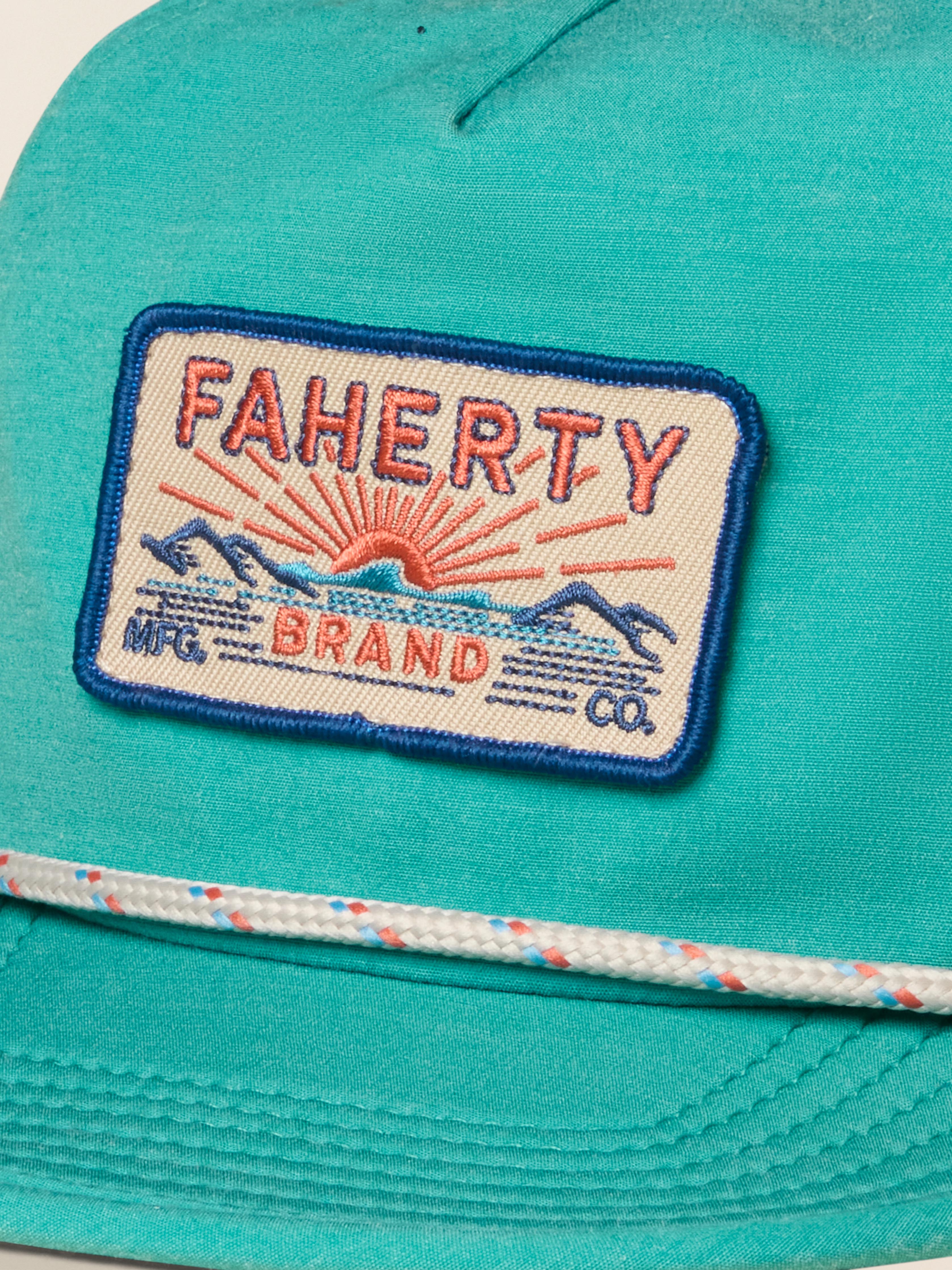 All Day™ Corded Hat - Teal Sea Secondary image