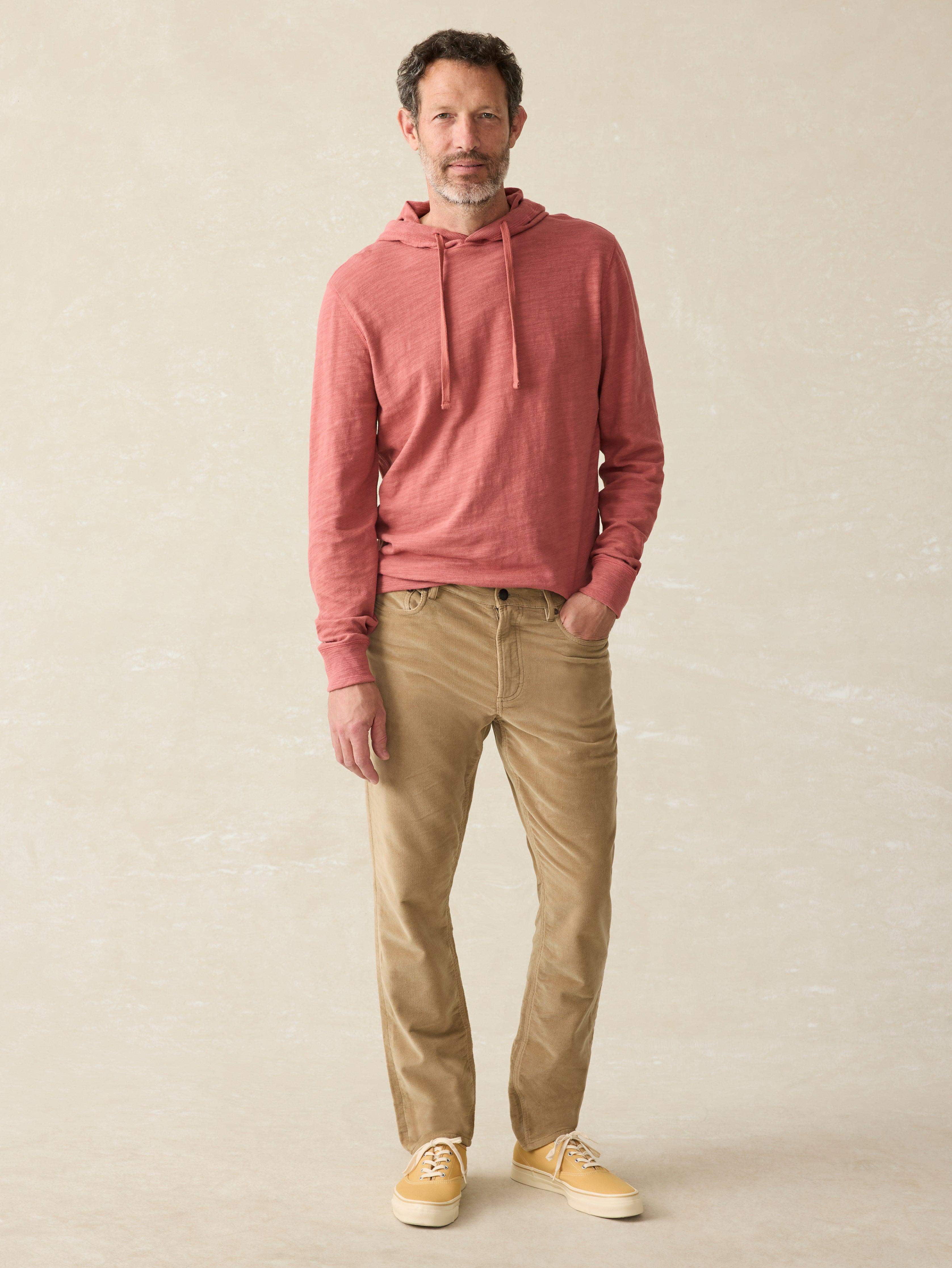 Stretch Terry Corduroy 5-Pocket Pant - Barley Secondary image