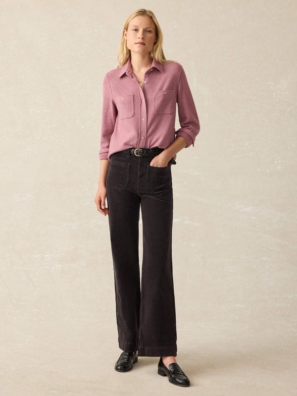 Legend™ Sweater Shirt - Rose Twill