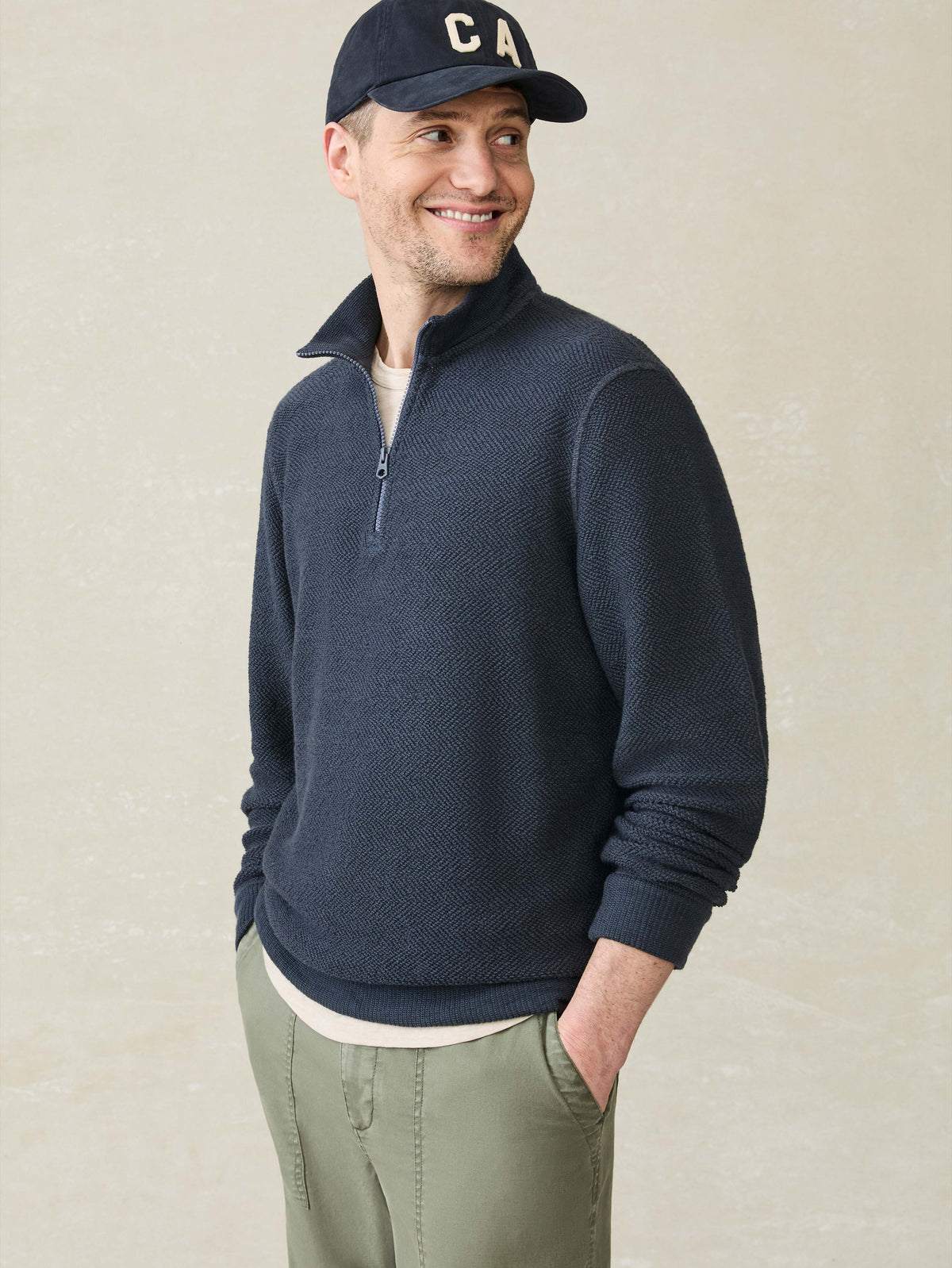 Whitewater Quarter Zip - Fjord Main image