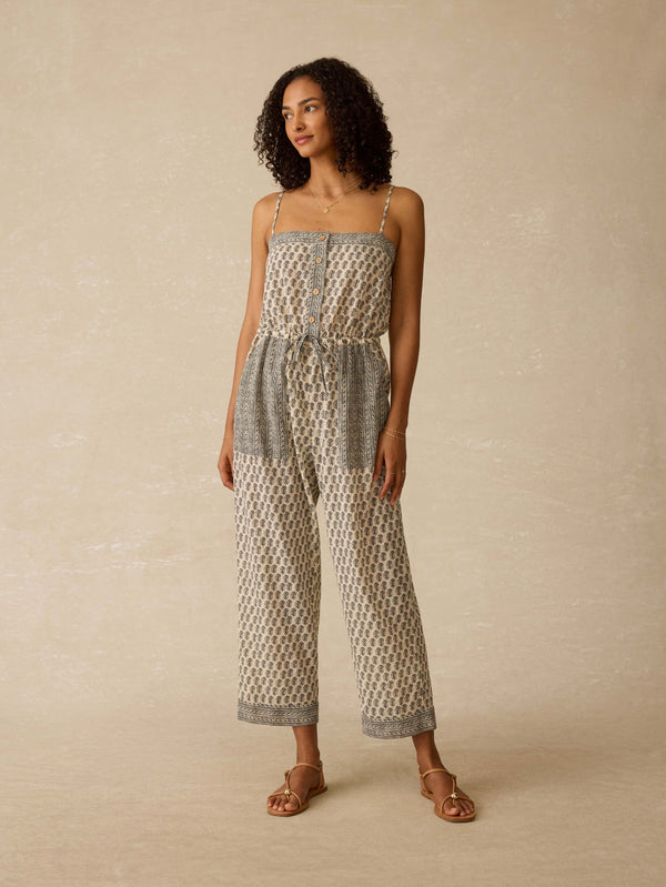Catalina Jumpsuit - Summer Pearl Blossom