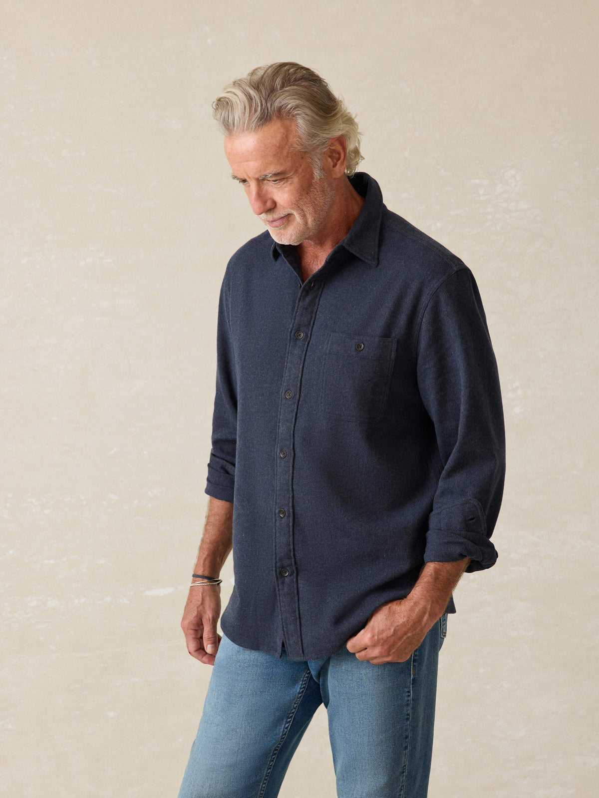 Super Brushed Flannel - Midnight Sky Main image