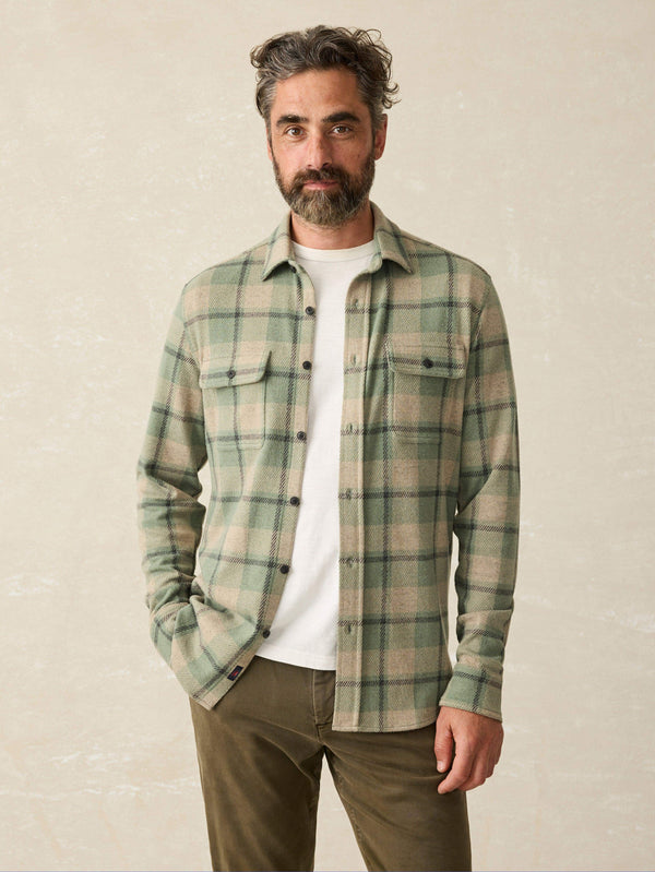 Legend™ Sweater Shirt - Forest Drive Plaid