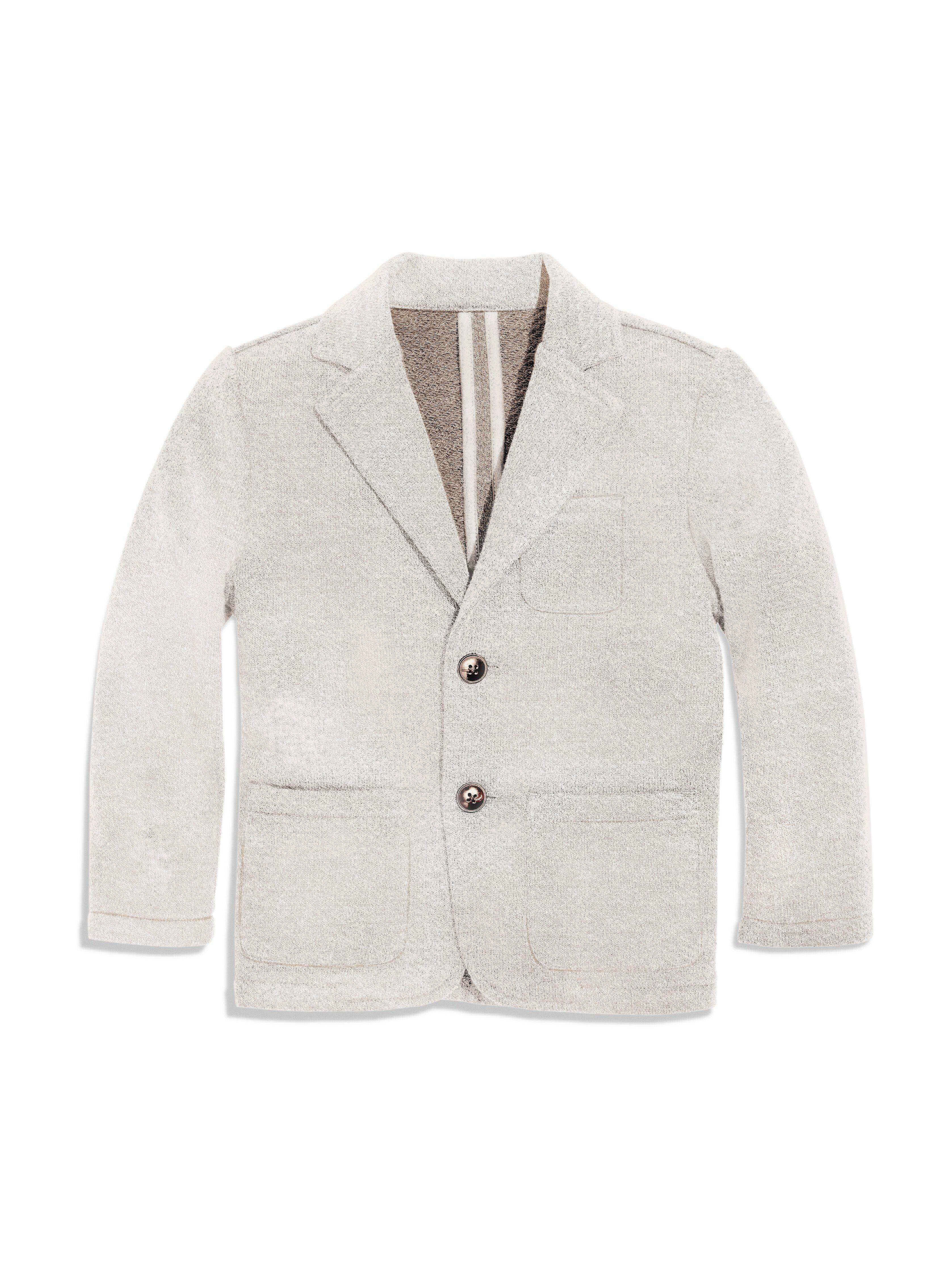 Kids Inlet Knit Blazer - Heather Grey Main image