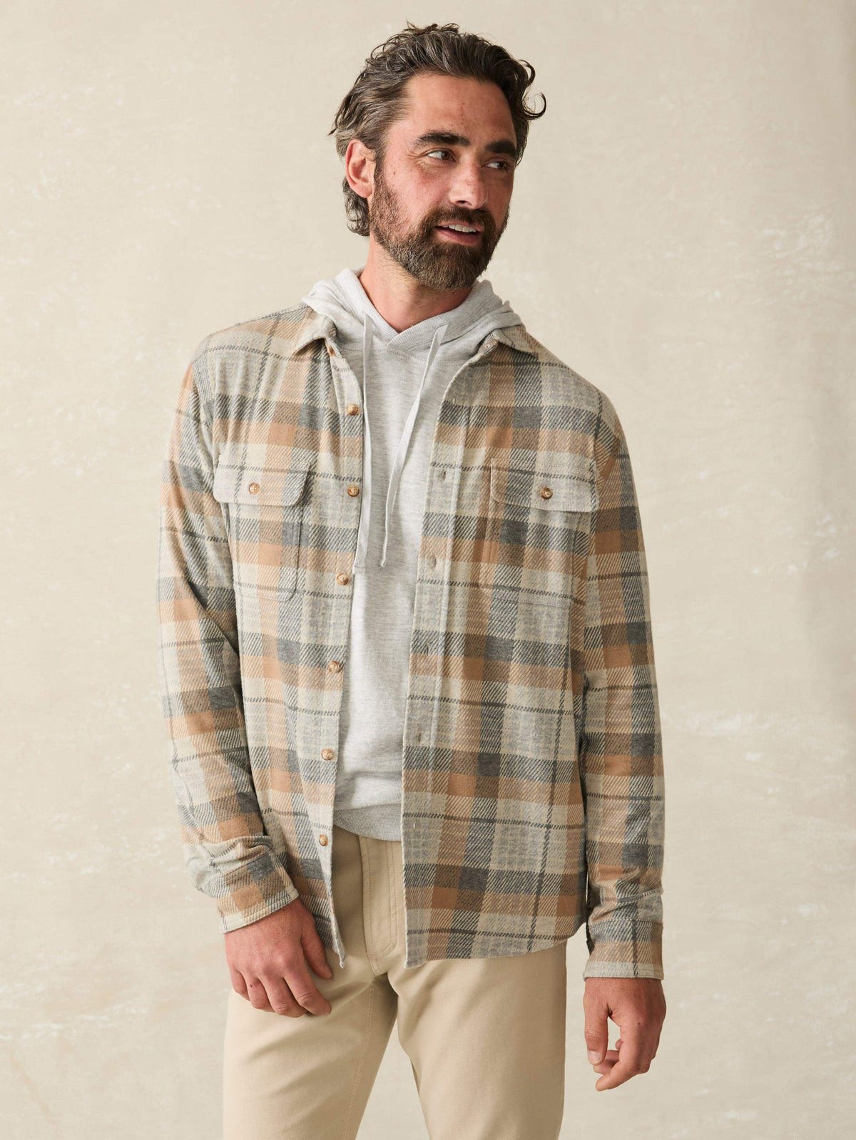 Legend™ Sweater Shirt - Desert Plaid Main image