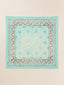 Spring Salutation Bandana - Aqua