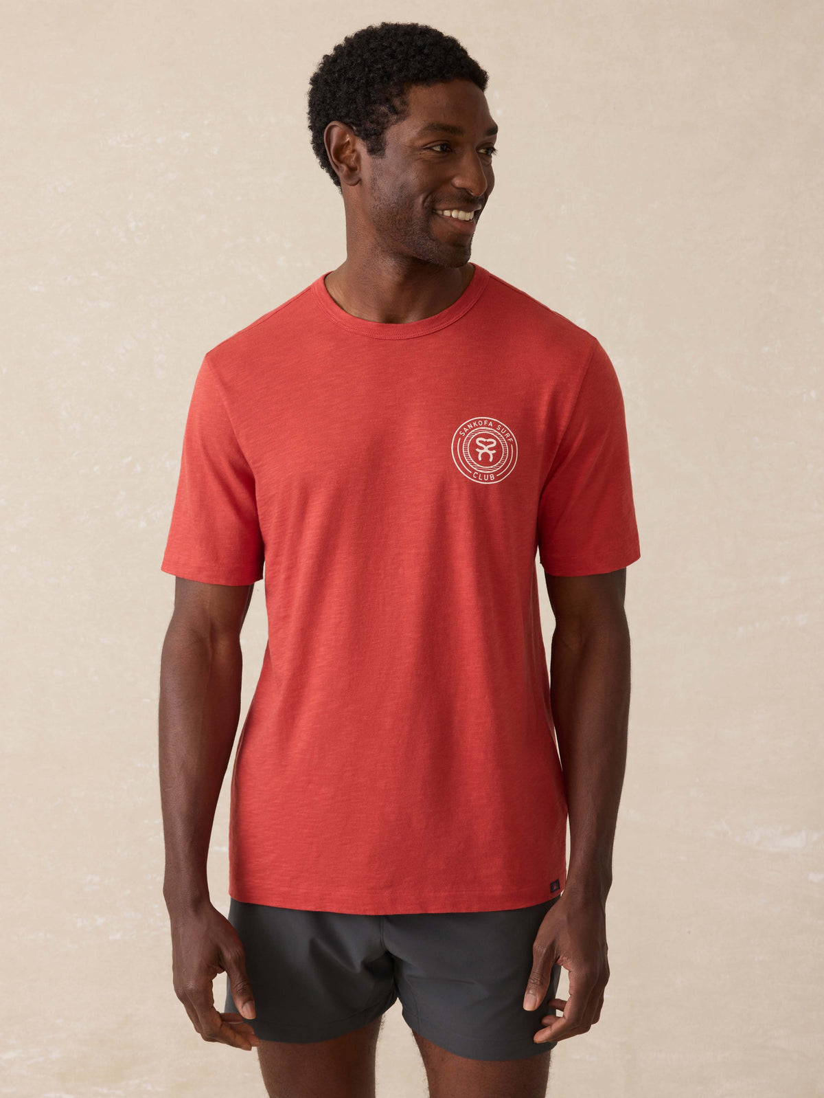 Surf Ghana Short Sleeve Logo Graphic Tee - Cavern Clay Main image