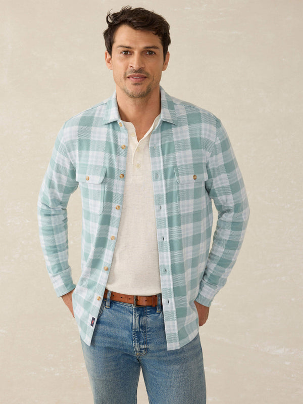 Legend™ Sweater Shirt - West Palm Plaid