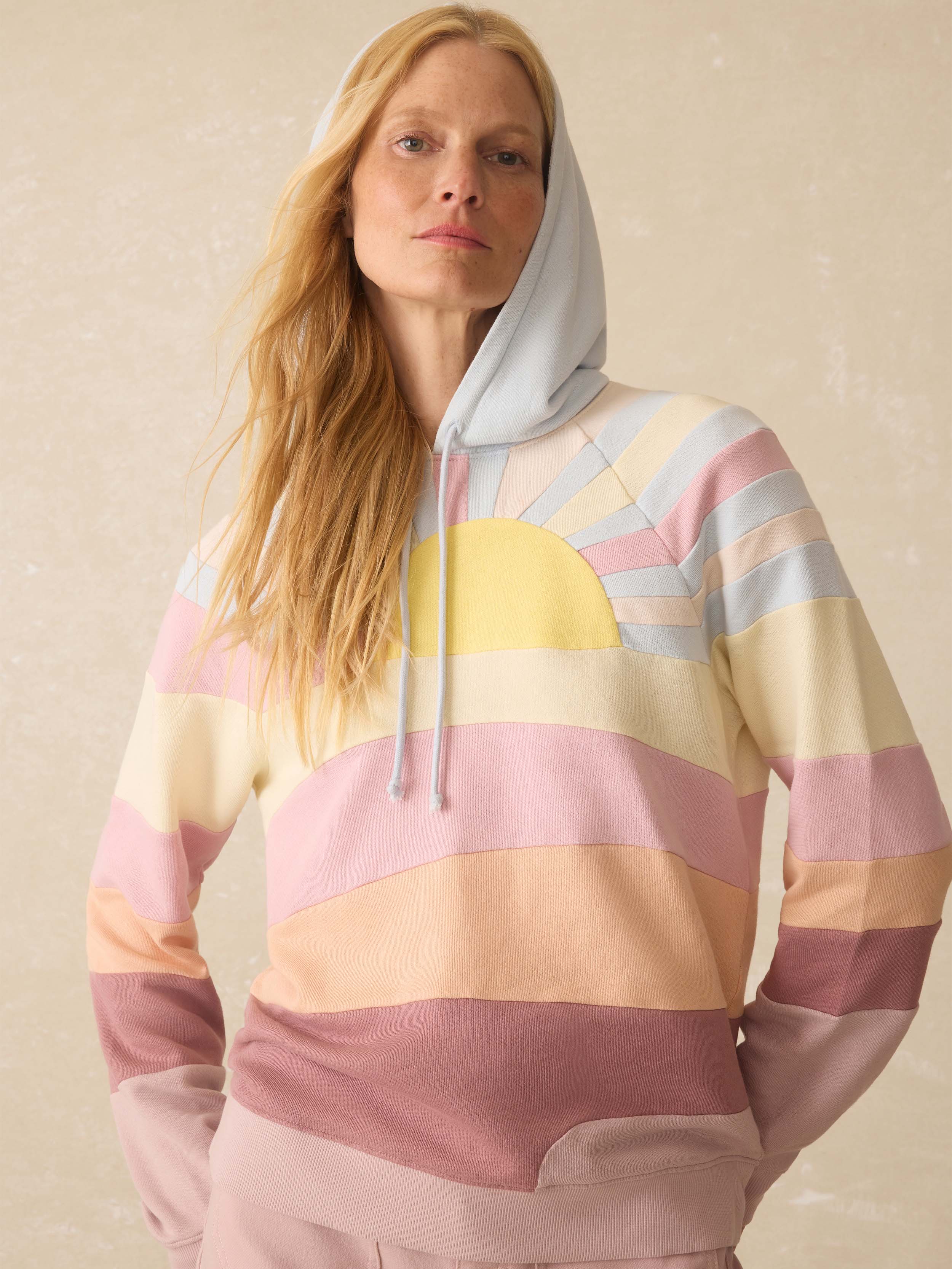 Soleil Hoodie - Sorbet Soleil Secondary image