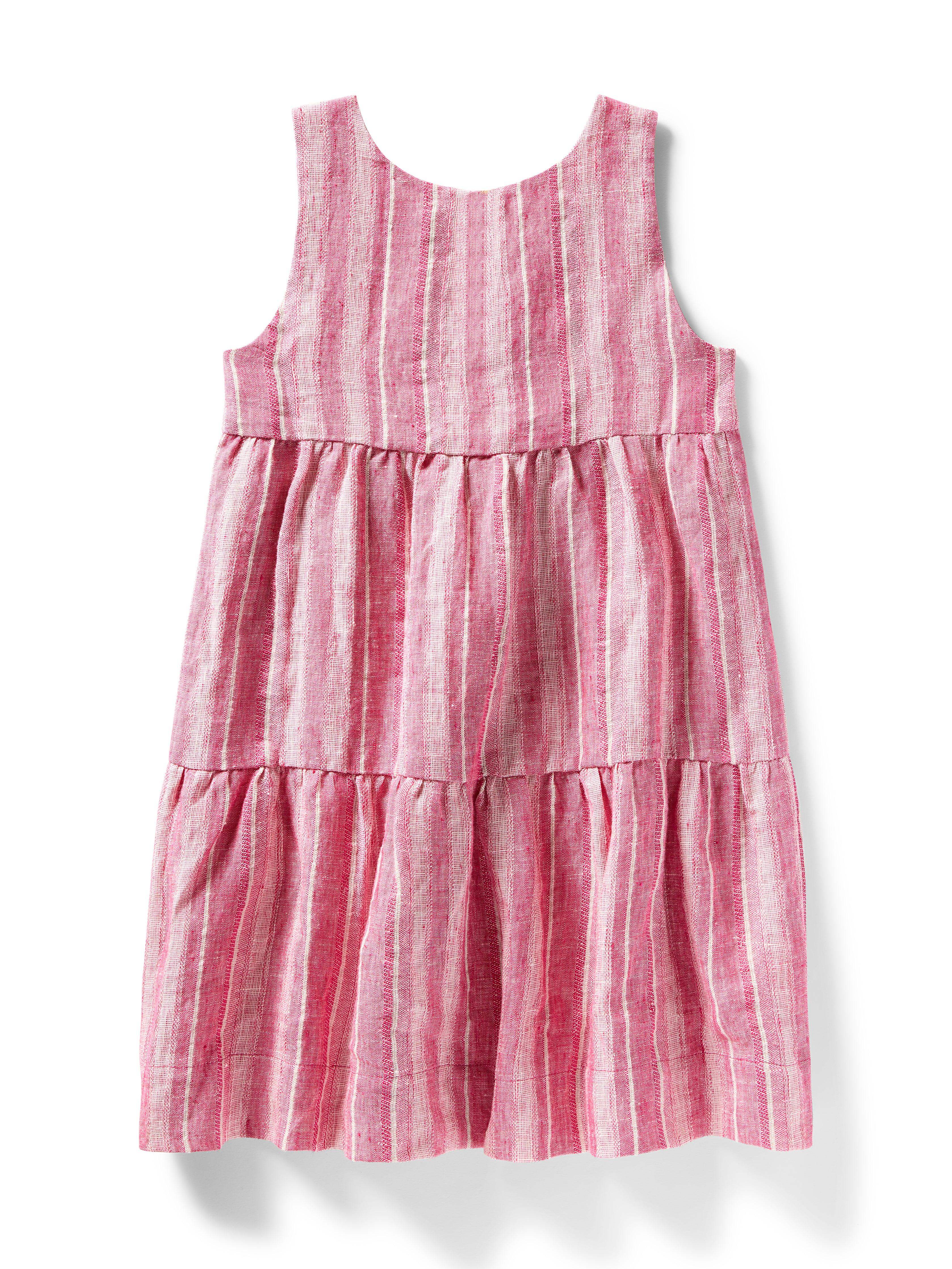 Kids Lanai Linen Dress - Granita Stripe Main image