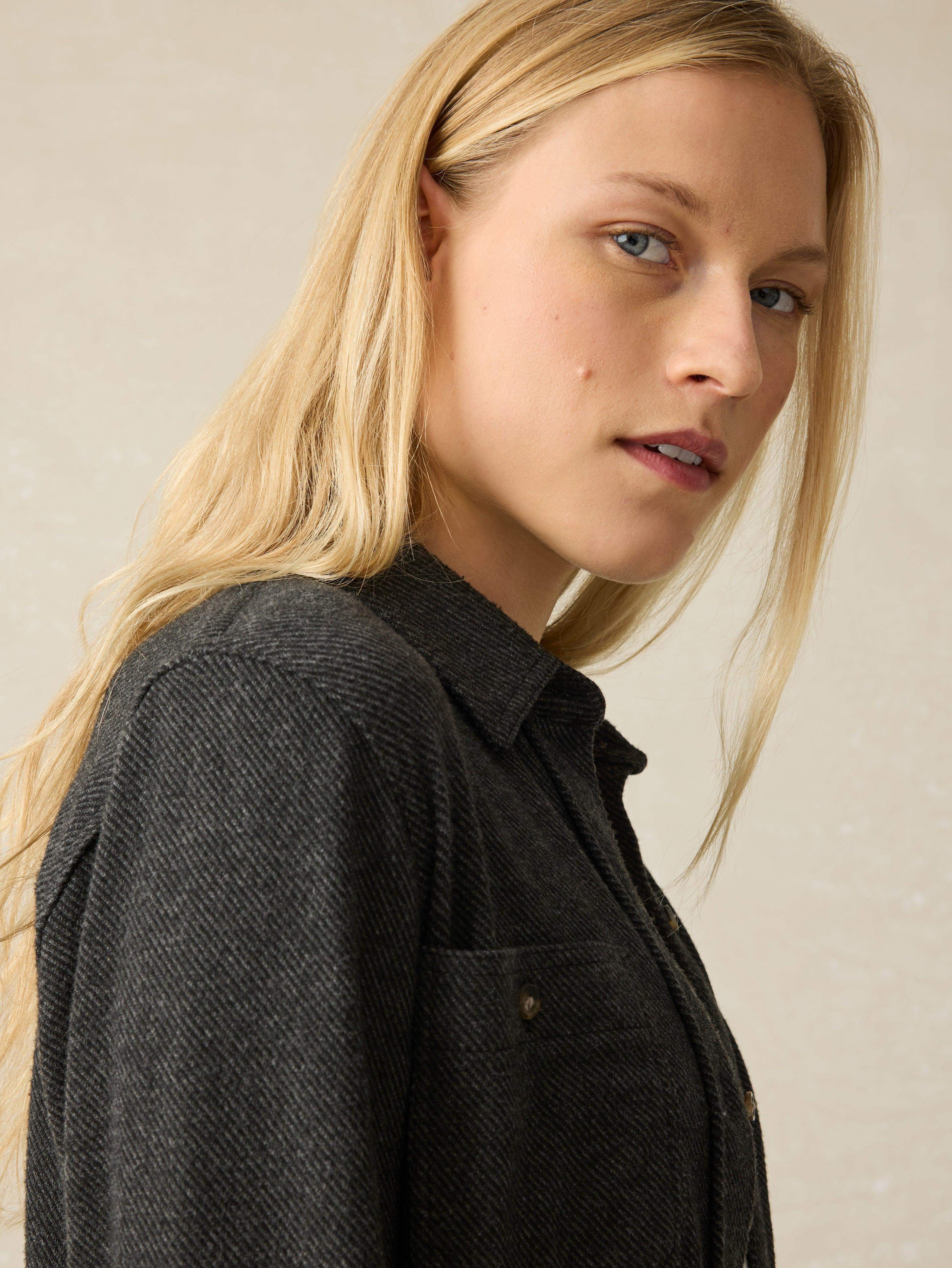 Legend™ Sweater Shirt - Heathered Black Twill Secondary image