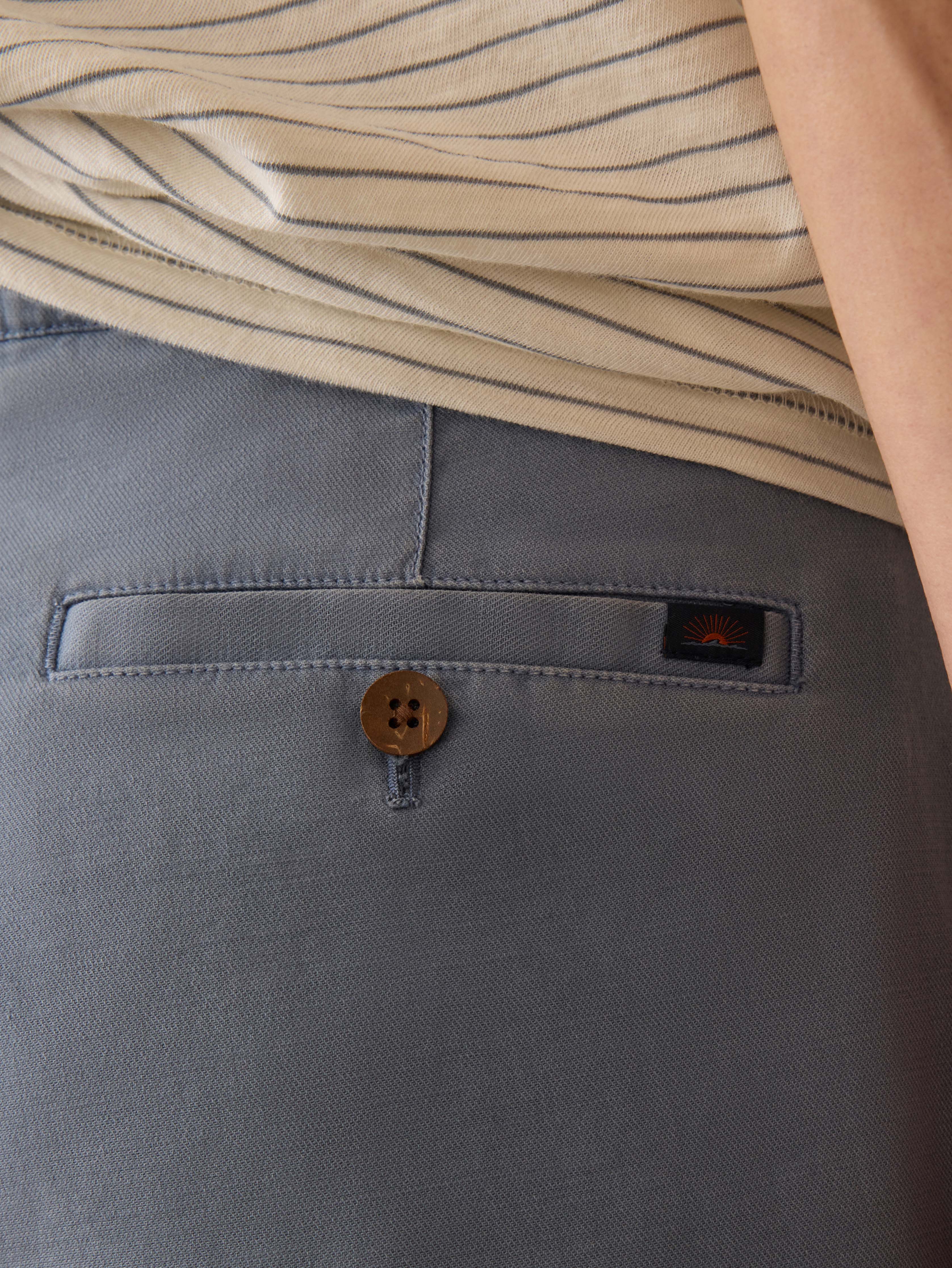 Essential Chino Short (8") - Flintstone Secondary image