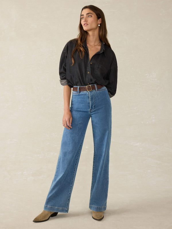Sunfair Denim Shirt - Midnight Tide Wash