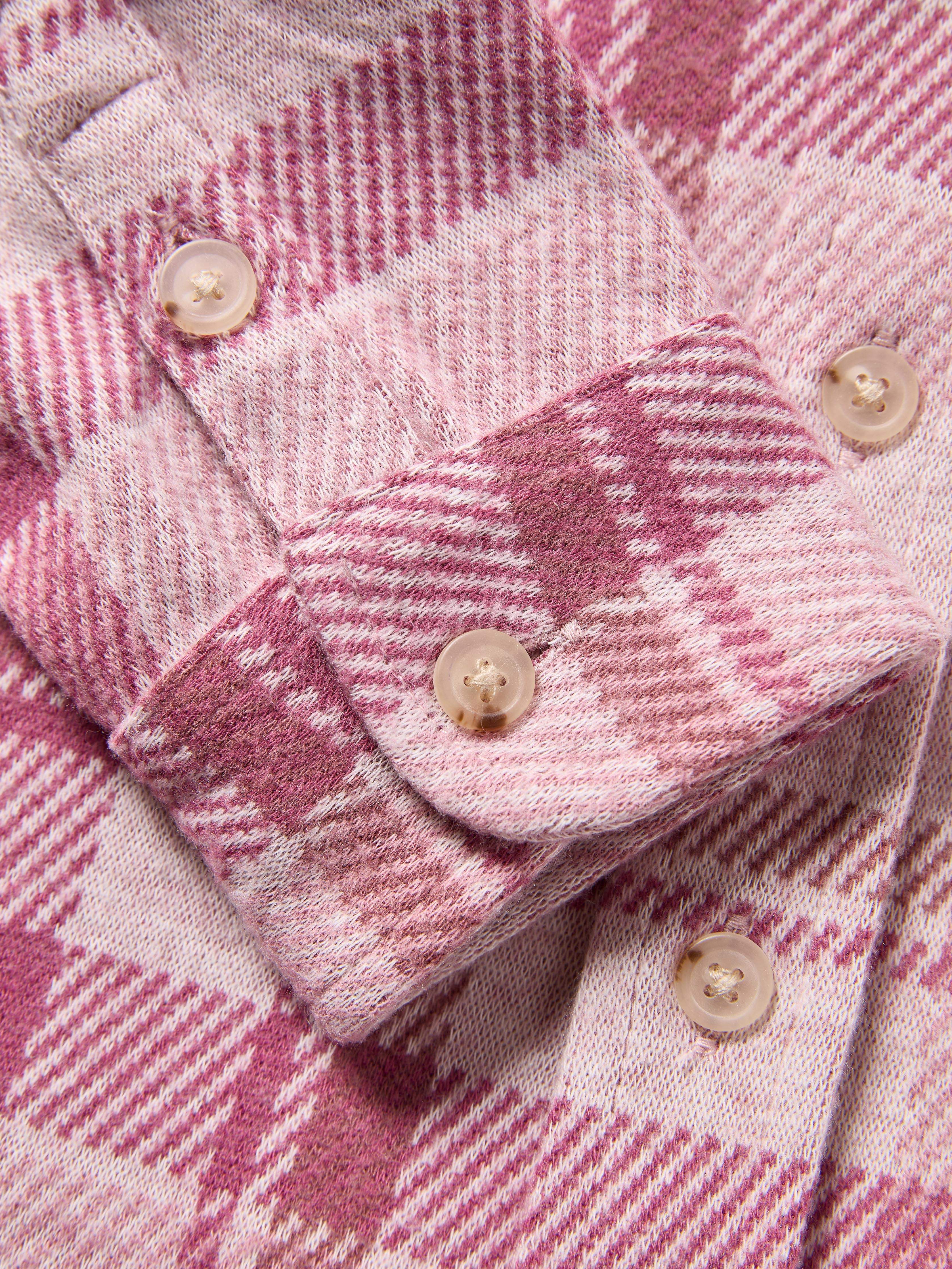 Kids Legend™ Sweater Shirt - Amelia Plaid Secondary image