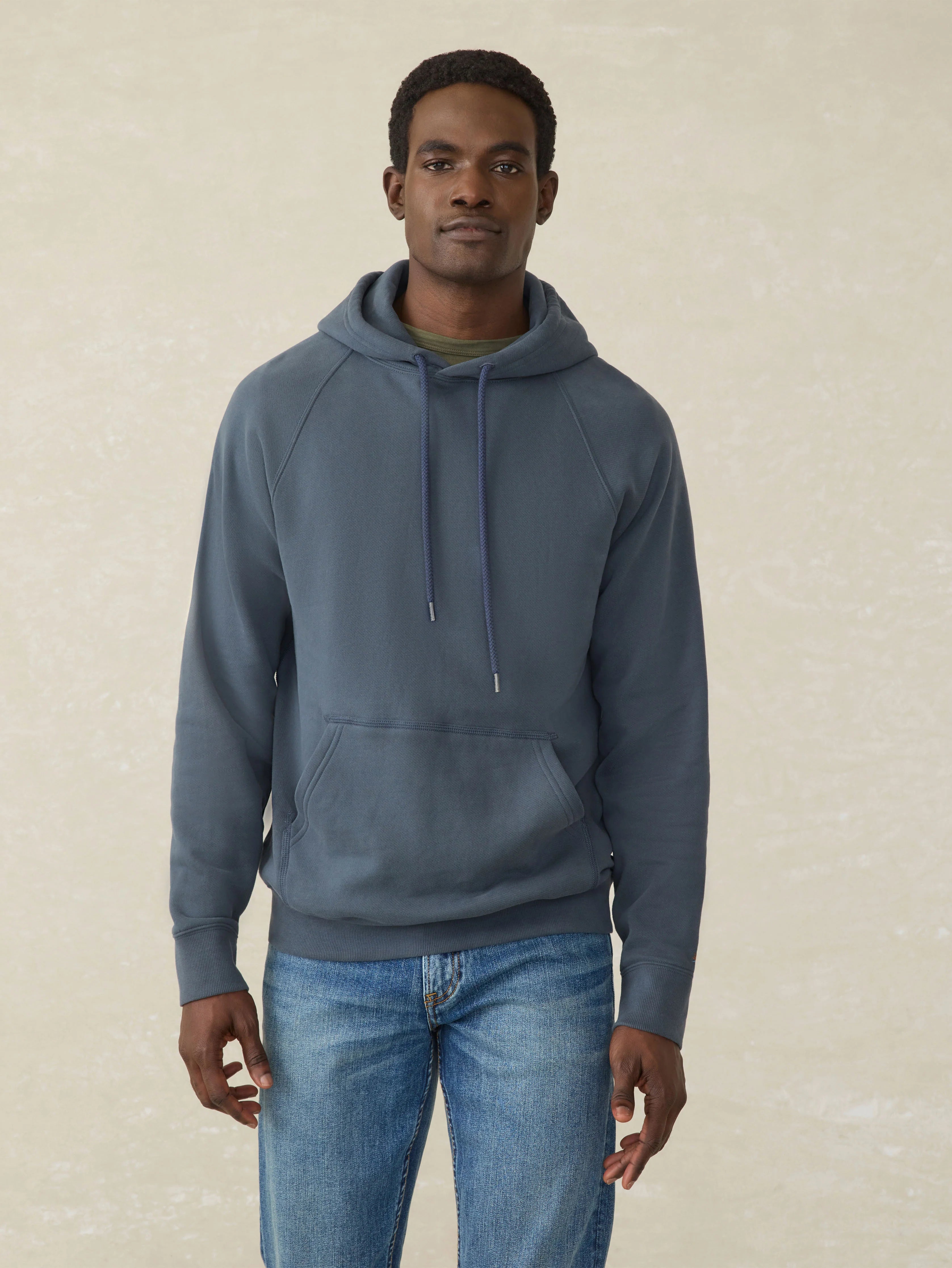High Standard Fleece Hoodie - Blue Nights