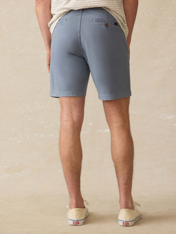 Essential Chino Short (8") - Flintstone