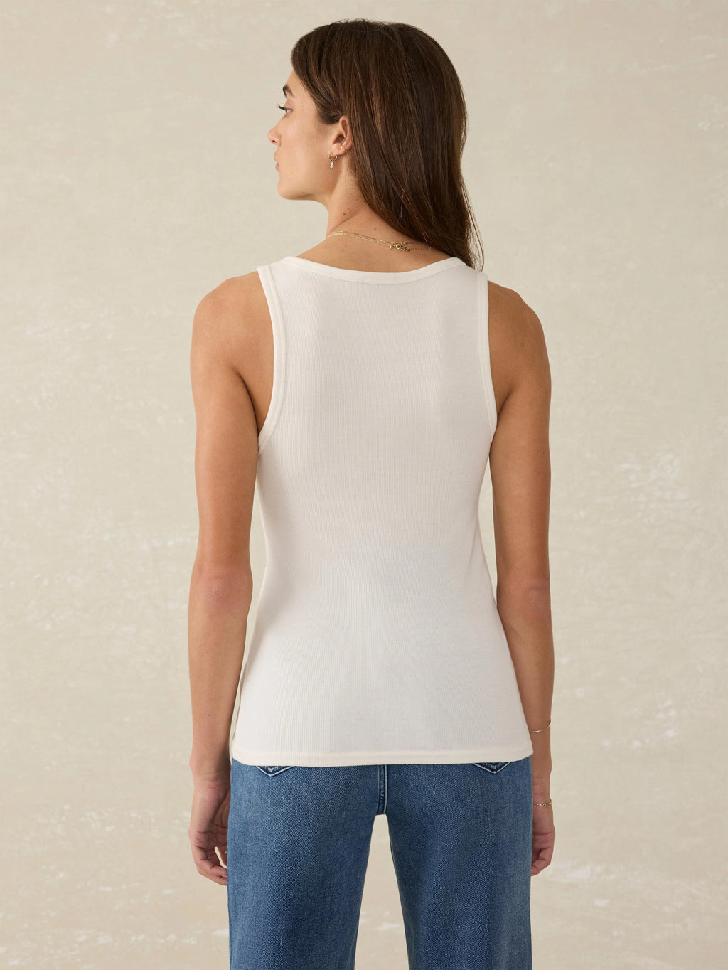 Featherweight Freestyle Tank - Egret