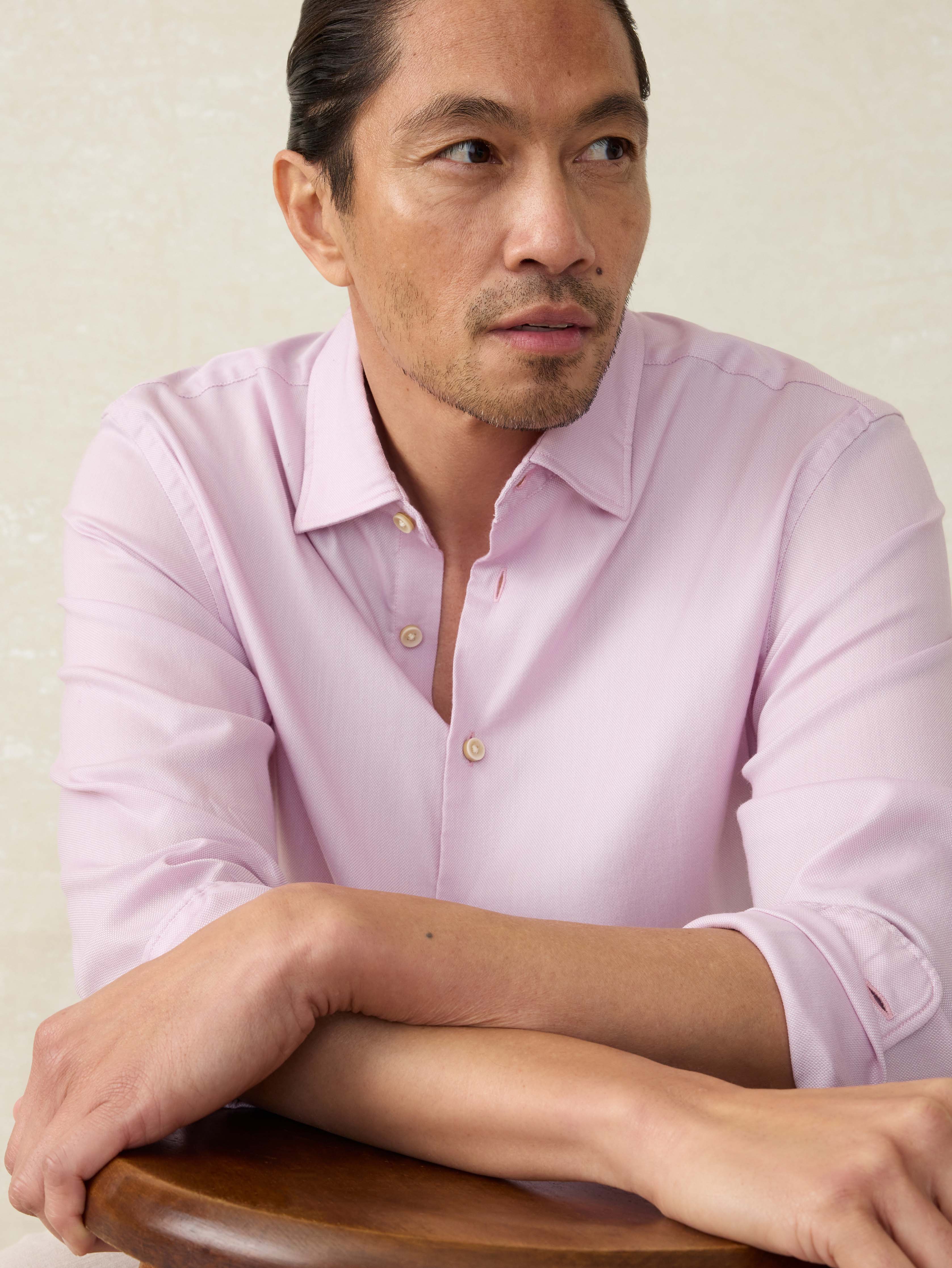 Movement™ Monterey Shirt - Mauve Cliffs Secondary image