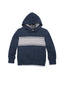 Kids Legend™ Sweater Hoodie - Brighton Navy Surf Stripe