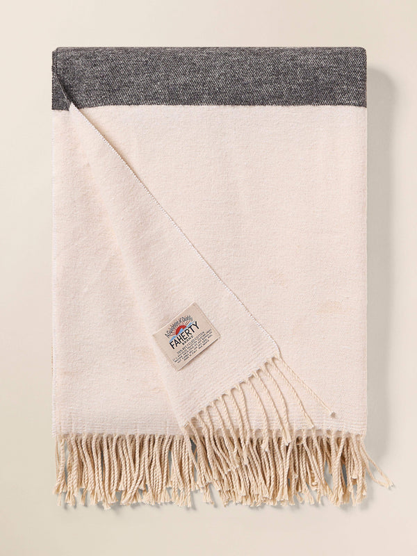 Thunder Voice Eagle Brushed Recycled Cotton Blanket - Iron Ridge