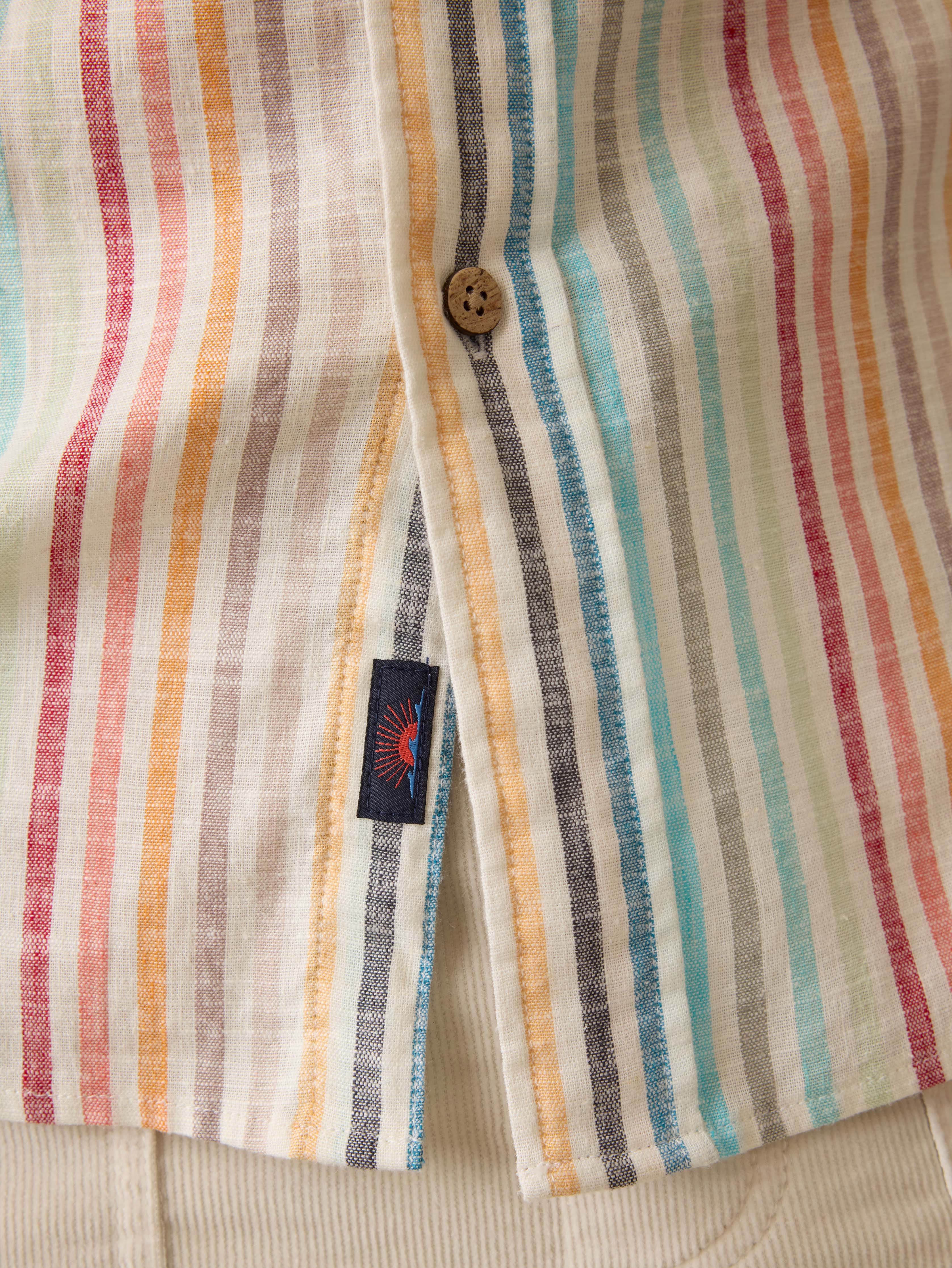 Short-Sleeve Breeze Shirt - Bay Reef Stripe Secondary image
