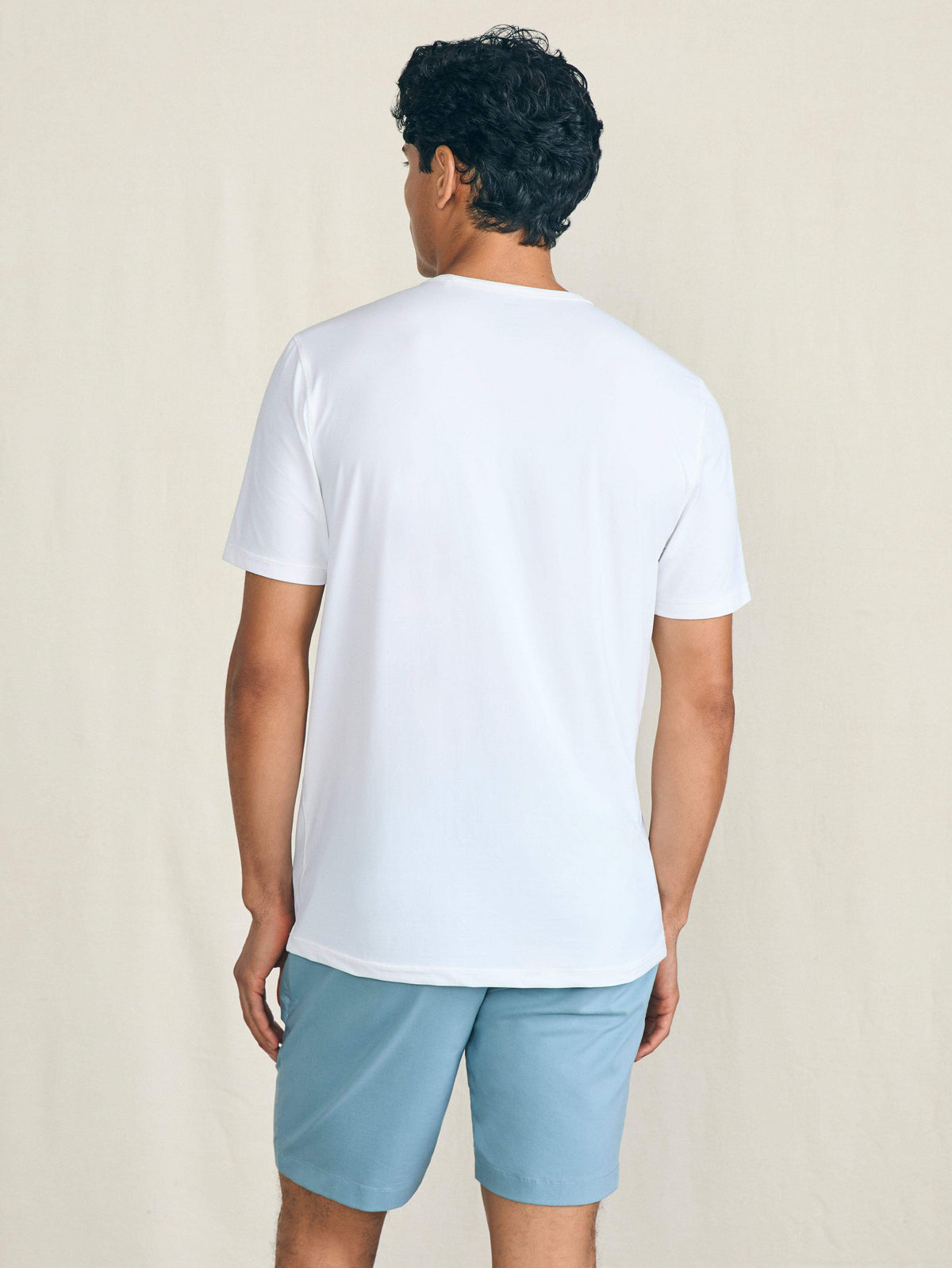 Shorelite Short-Sleeve Tech Tee - Pure White