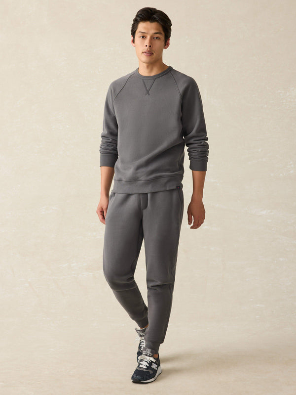 High Standard Fleece Crewneck - Mountain Black