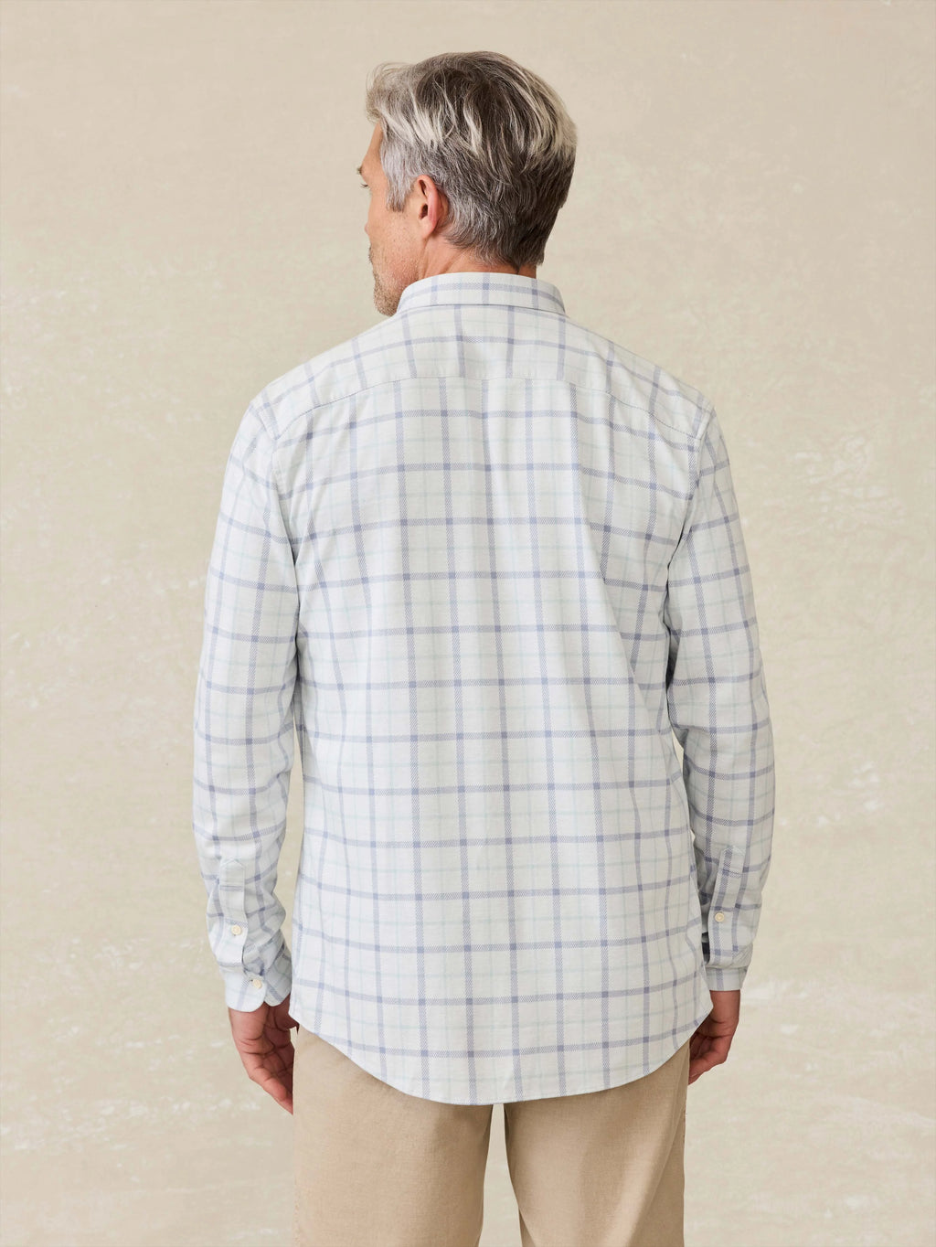 Coastline Knit Shirt - Hidden Lake Plaid