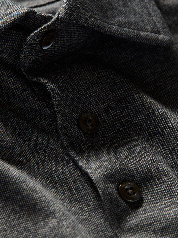 Movement™ Short-Sleeve Pique Polo Shirt - Dusty Iron Heather