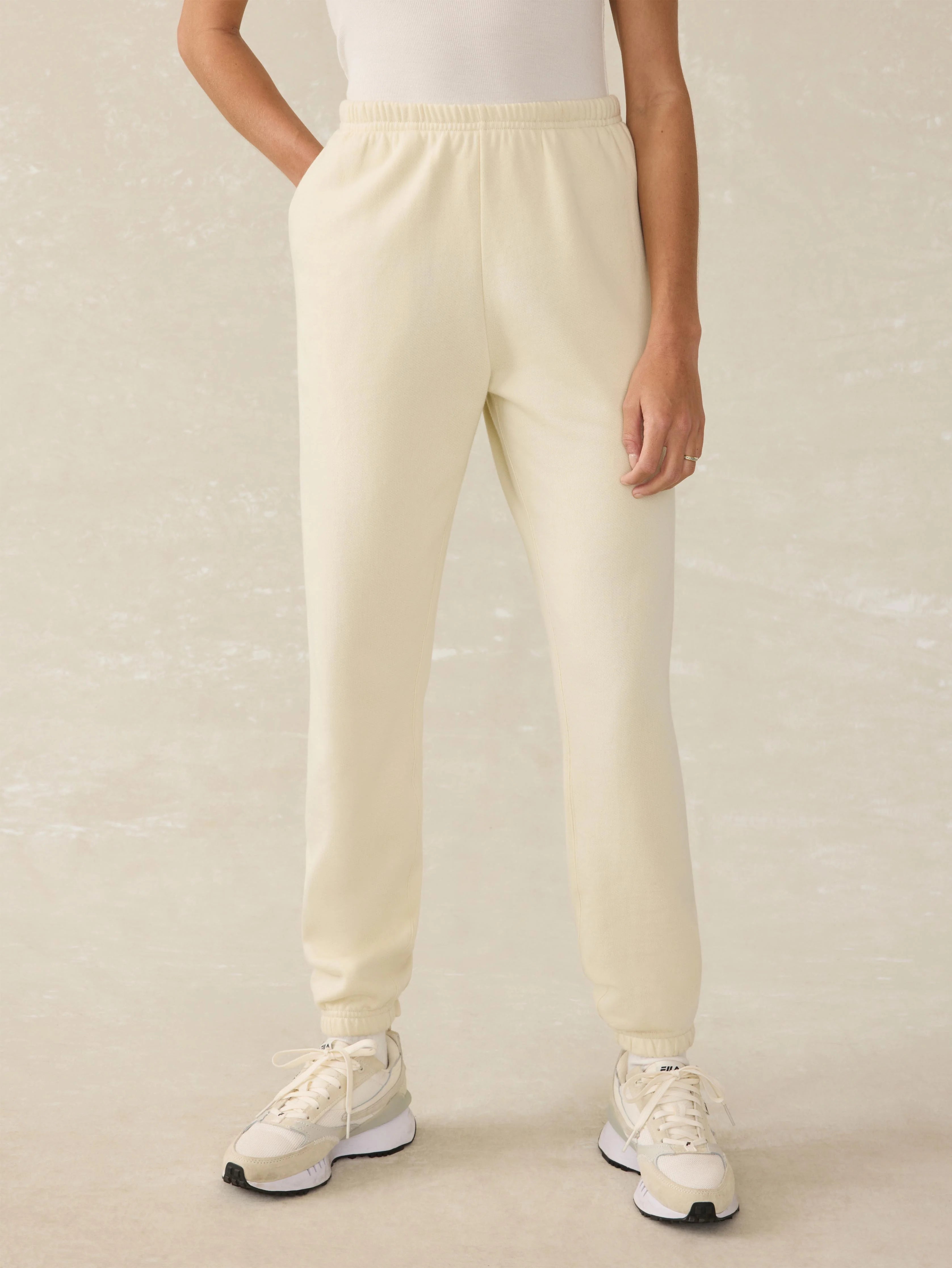High Standard Fleece Sweatpant - Lemon Sorbet Main image
