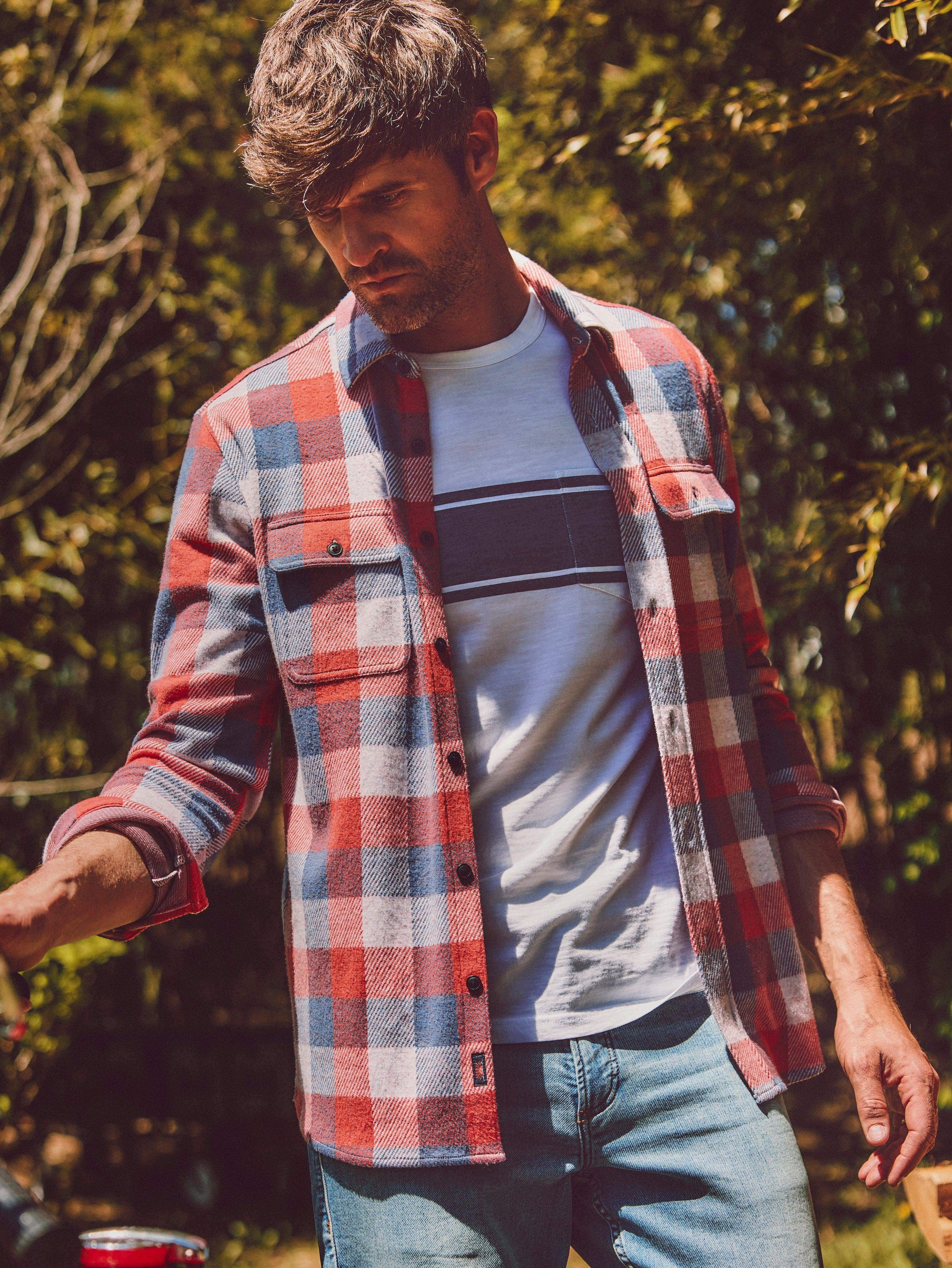 Legend™ Sweater Shirt (Tall) - Cherry Blue Buffalo Secondary image