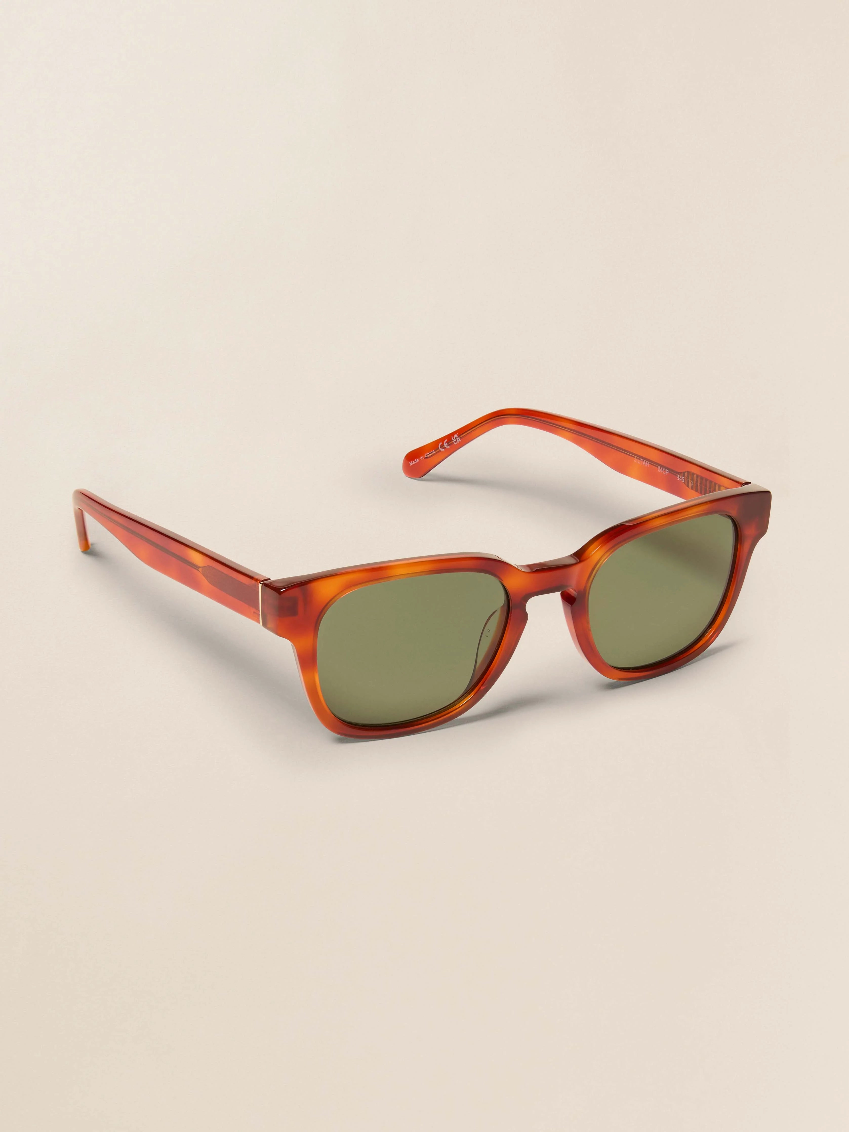 J. Utah Sunglasses - Amber Tortoise Main image