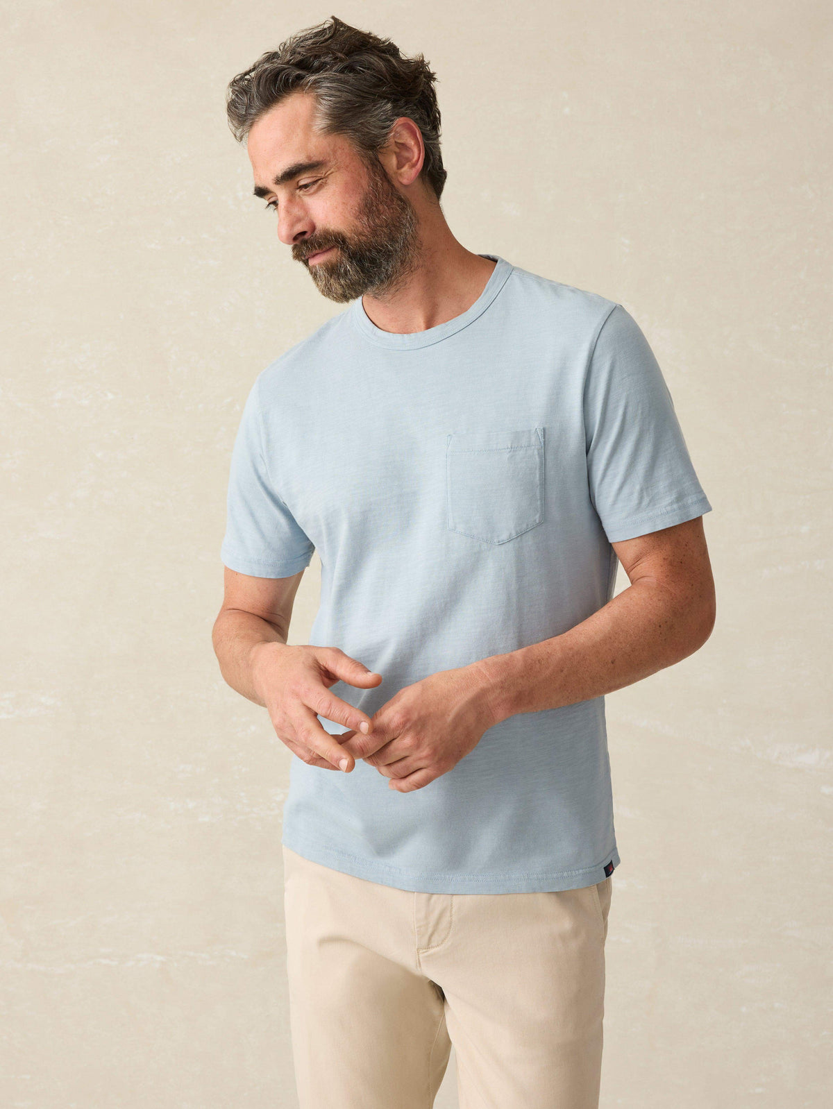 Sunwashed Pocket Tee - Blue Breeze Main image