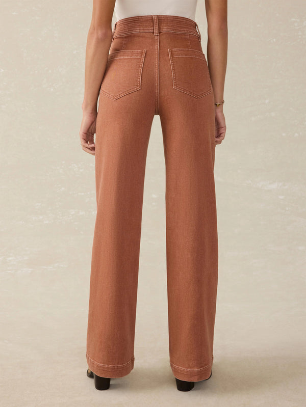 Stretch Terry Harbor Pant - Russet