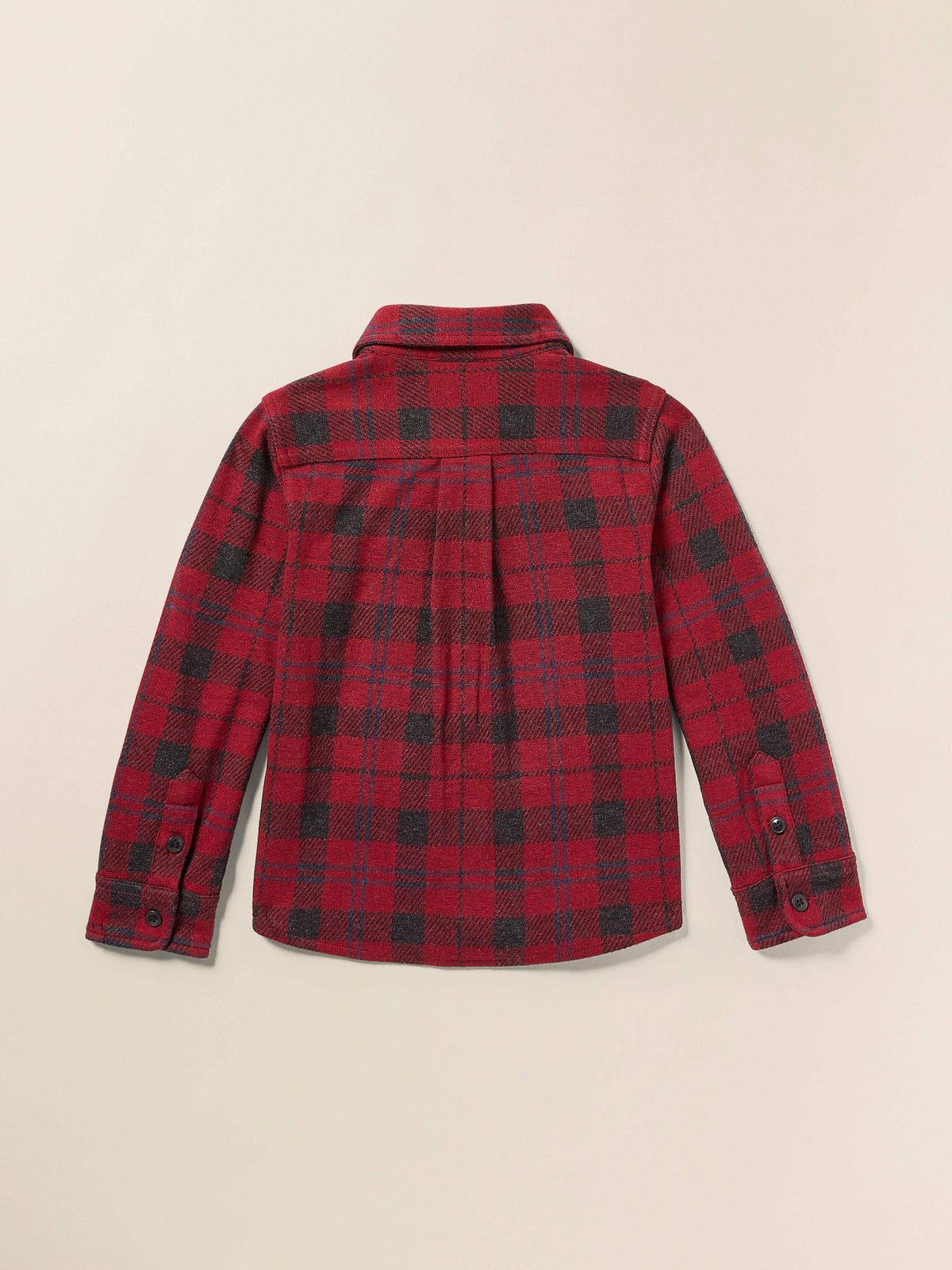 Kids Soft Knit Sweater Shirt - Cherry Creek Plaid
