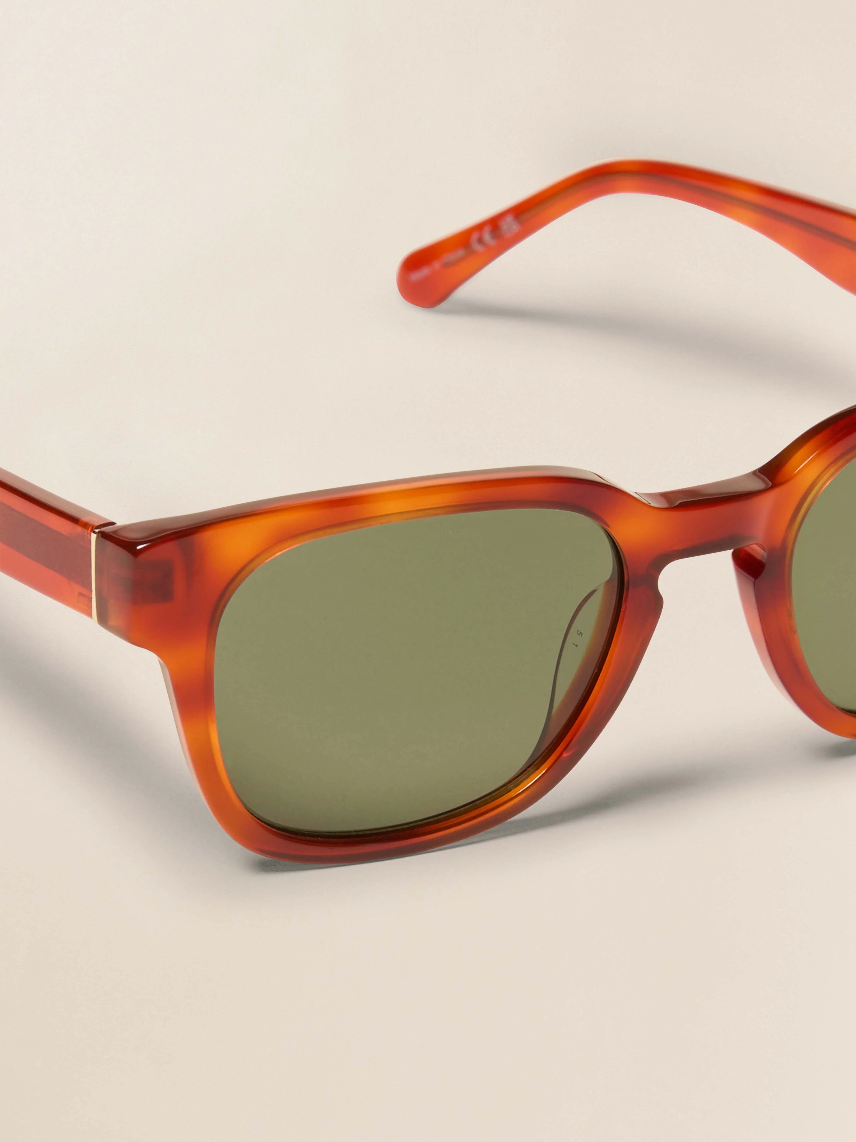 J. Utah Sunglasses - Amber Tortoise Secondary image