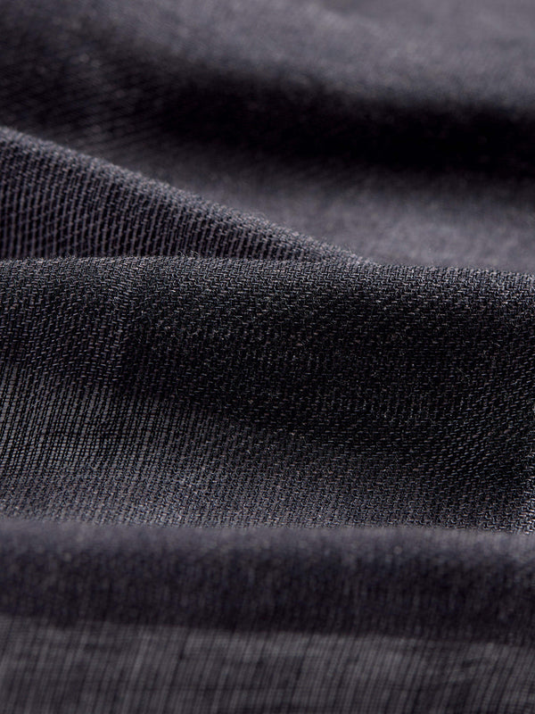Signature Linen Wrap - Black